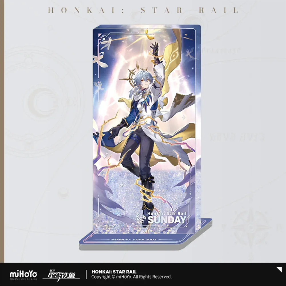 Honkai: Star Rail Character Glitter Acrylic Stand-Sunday-miHoYo-Ace Cards &amp; Collectibles