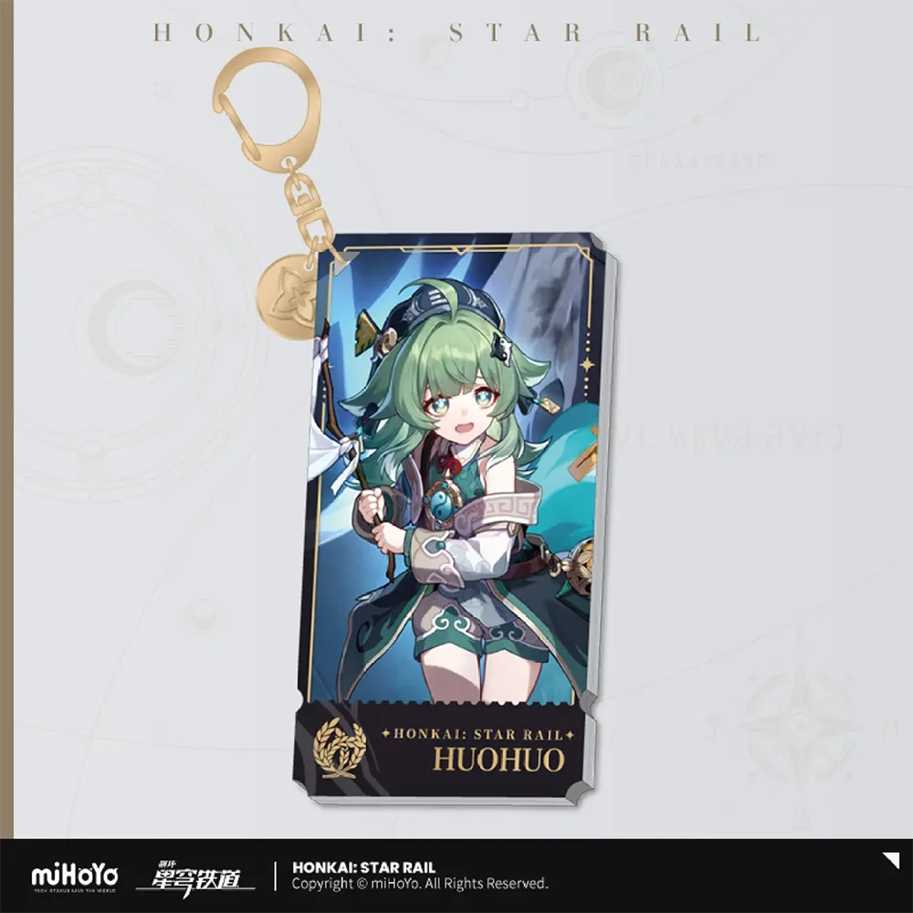 Honkai: Star Rail Character Keychain &quot;The Abundance&quot;-Huohuo-miHoYo-Ace Cards &amp; Collectibles