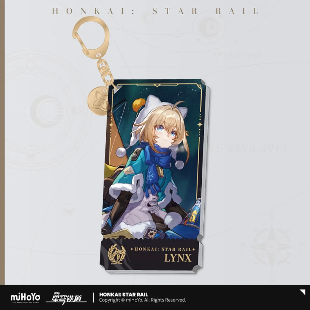 Honkai: Star Rail Character Keychain &quot;The Abundance&quot;-Lynx-miHoYo-Ace Cards &amp; Collectibles