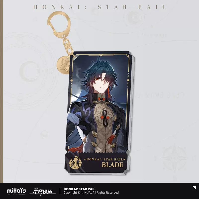 Honkai: Star Rail Character Keychain &quot;The Destruction&quot;-Blade-miHoYo-Ace Cards &amp; Collectibles