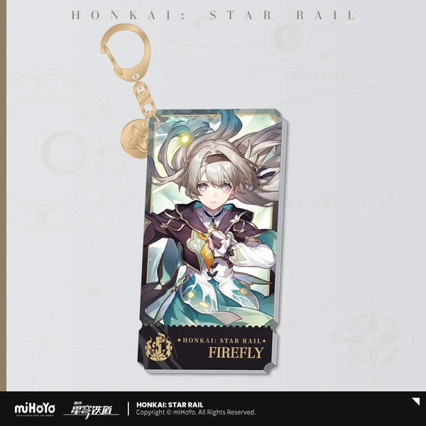 Honkai: Star Rail Character Keychain &quot;The Destruction&quot;-Firefly-miHoYo-Ace Cards &amp; Collectibles