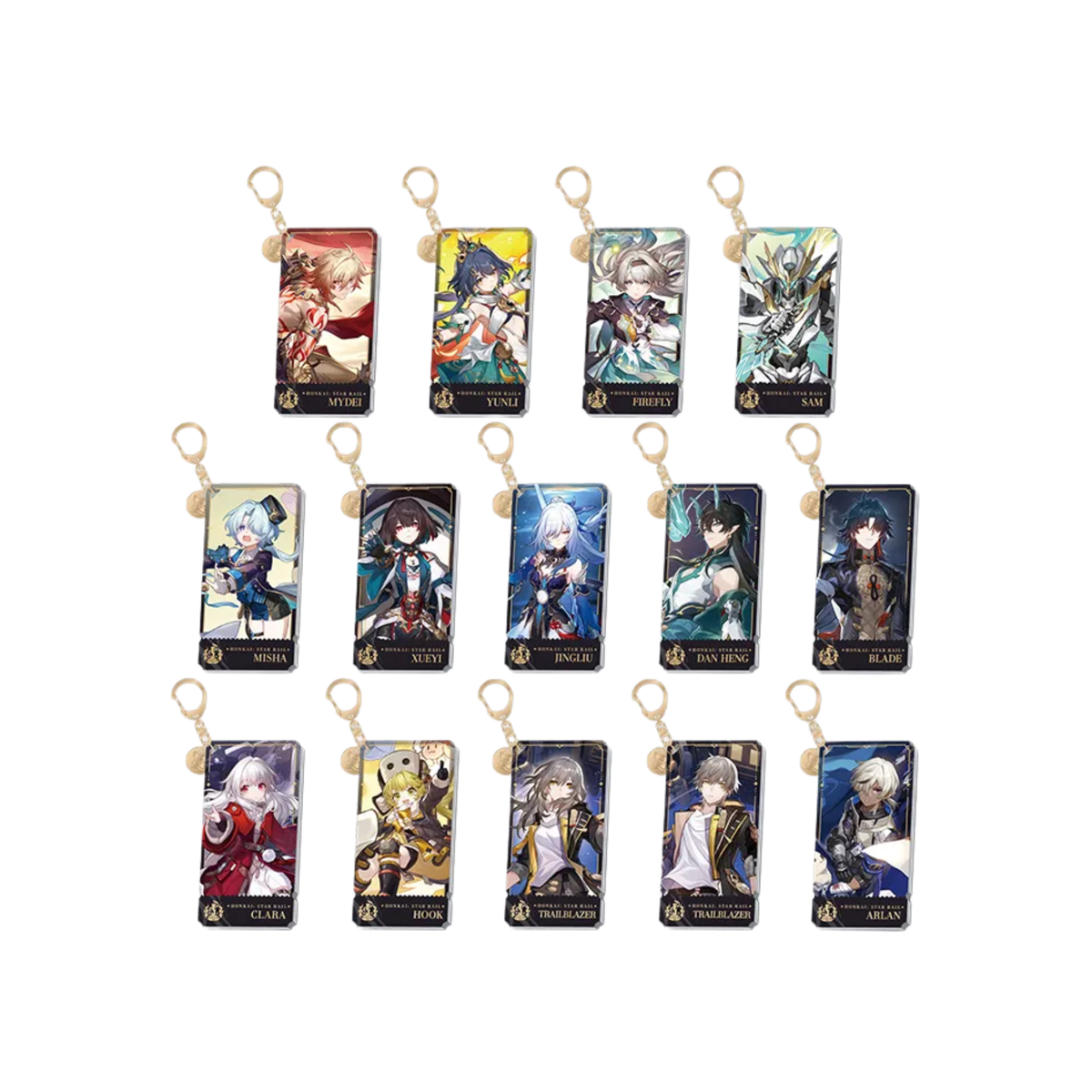 Honkai: Star Rail Character Keychain "The Destruction"-Jingliu-miHoYo-Ace Cards & Collectibles
