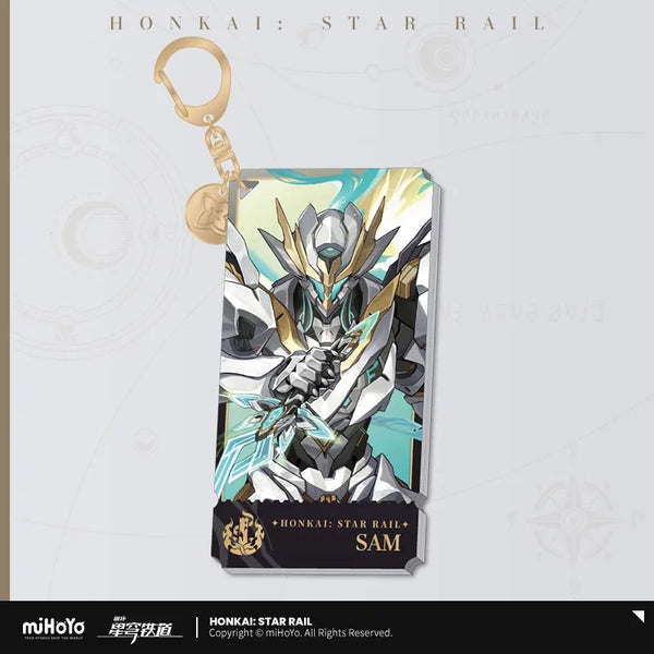 Honkai: Star Rail Character Keychain &quot;The Destruction&quot;-Sam-miHoYo-Ace Cards &amp; Collectibles