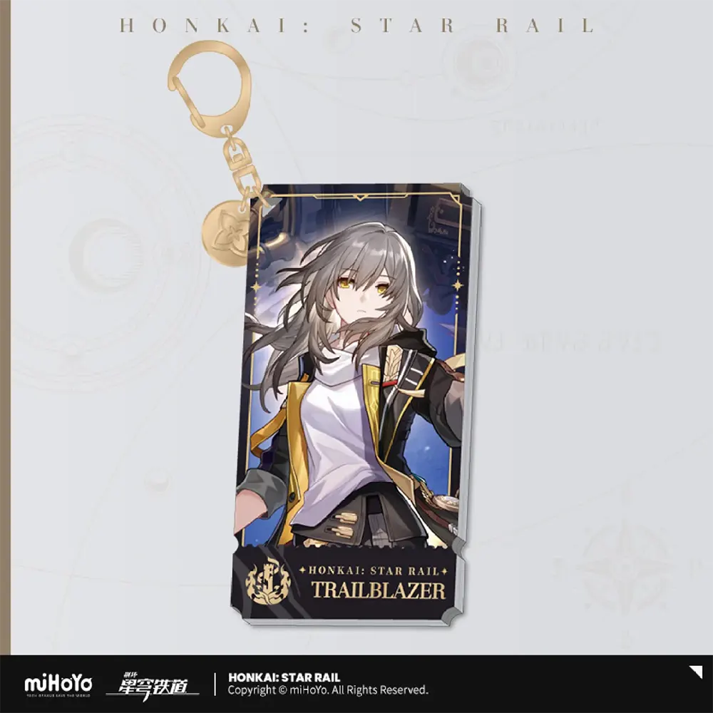 Honkai: Star Rail Character Keychain &quot;The Destruction&quot;-Stelle/Trailblaz-miHoYo-Ace Cards &amp; Collectibles