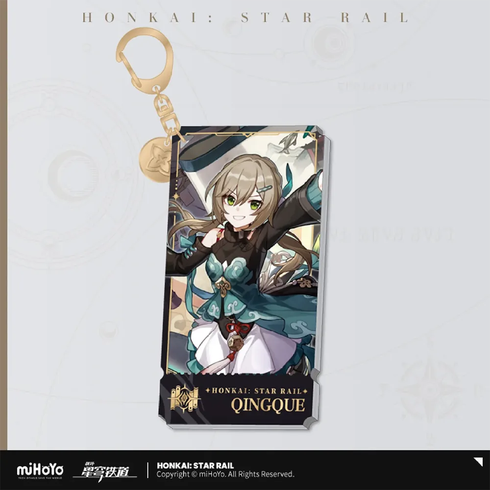 Honkai: Star Rail Character Keychain "The Erudition"-Argenti-miHoYo-Ace Cards & Collectibles