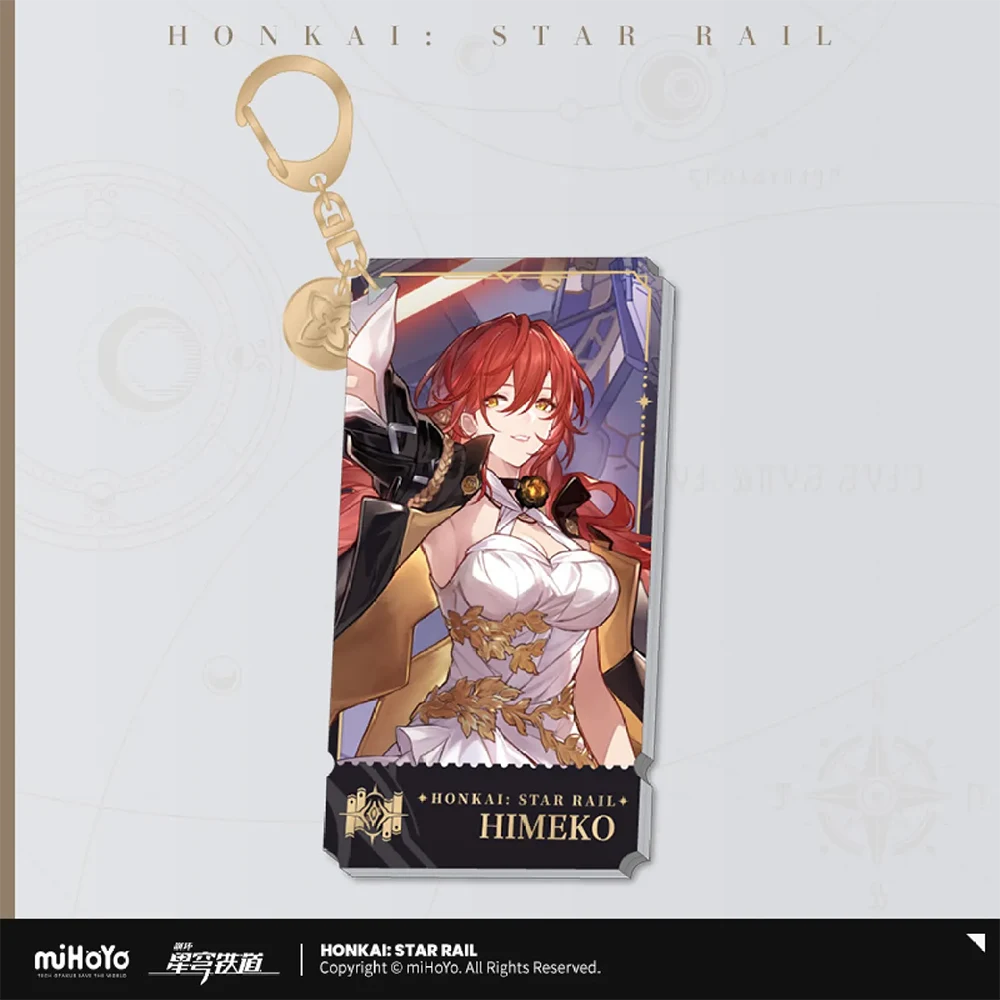 Honkai: Star Rail Character Keychain "The Erudition"-Argenti-miHoYo-Ace Cards & Collectibles