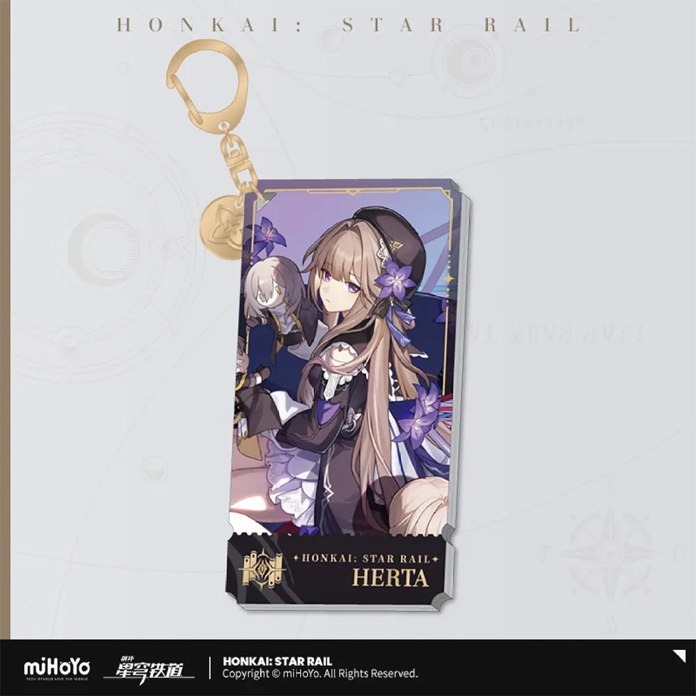 Honkai: Star Rail Character Keychain "The Erudition"-Argenti-miHoYo-Ace Cards & Collectibles
