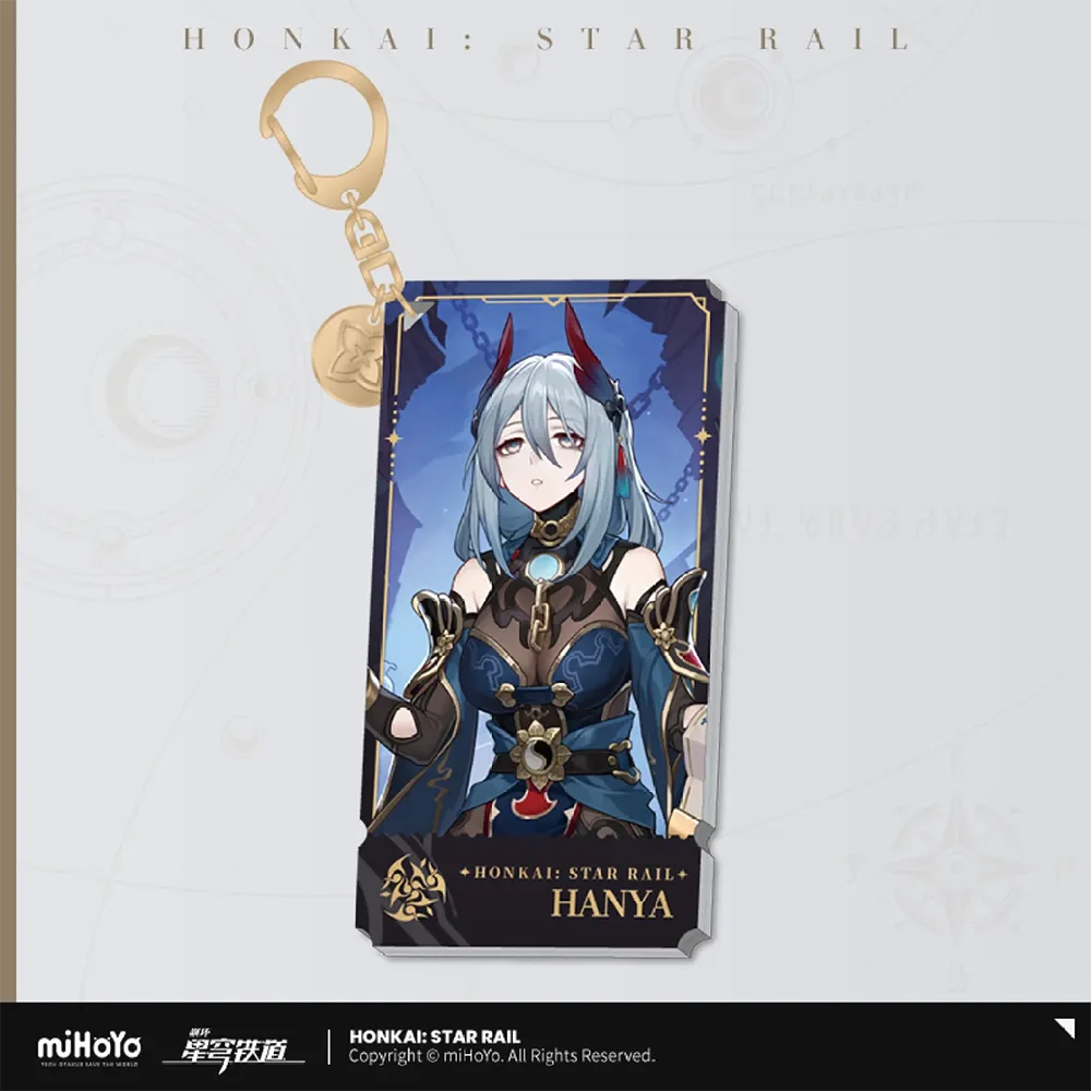 Honkai: Star Rail Character Keychain &quot;The Harmony&quot;-Hanya-miHoYo-Ace Cards &amp; Collectibles