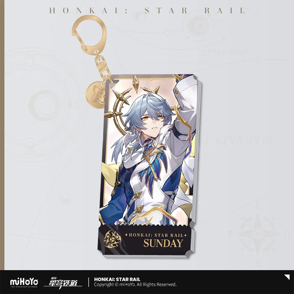 Honkai: Star Rail Character Keychain &quot;The Harmony&quot;-Sunday-miHoYo-Ace Cards &amp; Collectibles