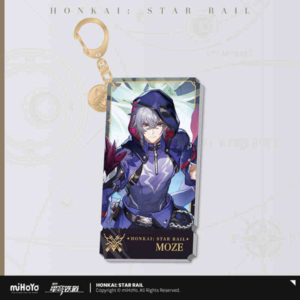 Honkai: Star Rail Character Keychain &quot;The Hunt&quot;-Moze-miHoYo-Ace Cards &amp; Collectibles