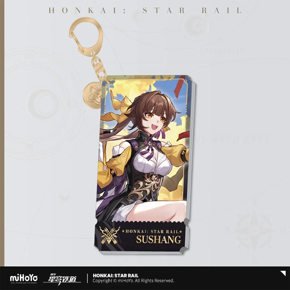 Honkai: Star Rail Character Keychain "The Hunt"-Topaz-miHoYo-Ace Cards & Collectibles