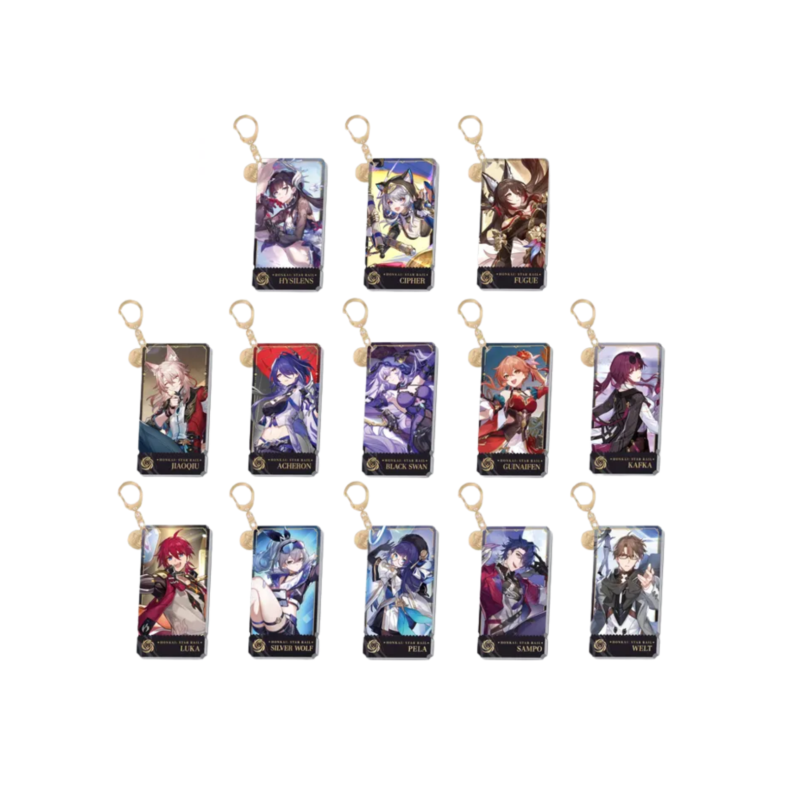 Honkai: Star Rail Character Keychain "The Nihility"-Guinaifen-miHoYo-Ace Cards & Collectibles