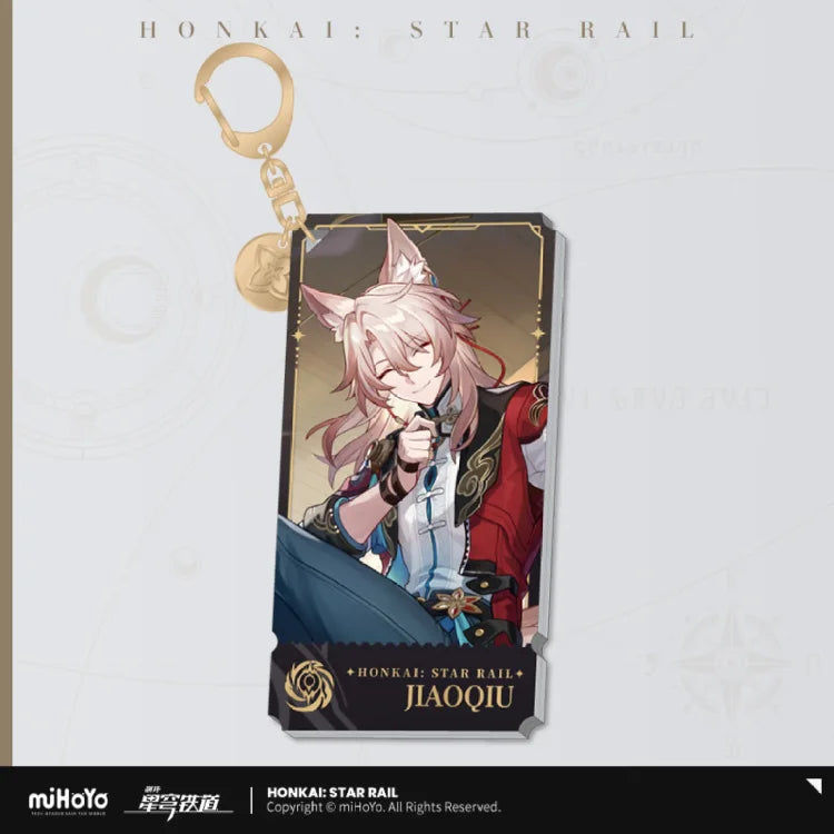 Honkai: Star Rail Character Keychain &quot;The Nihility&quot;-Jiaoqiu-miHoYo-Ace Cards &amp; Collectibles