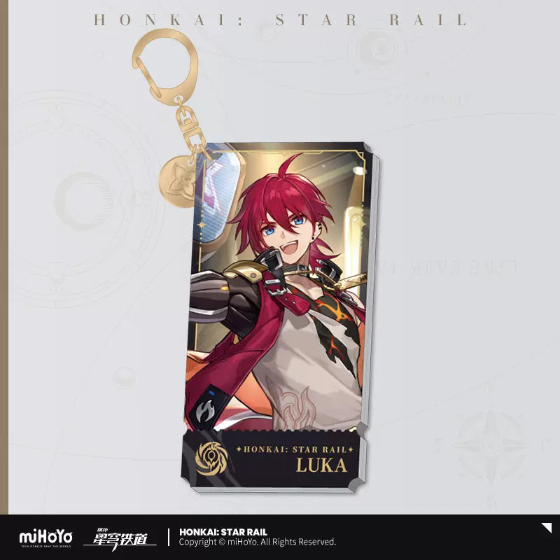 Honkai: Star Rail Character Keychain &quot;The Nihility&quot;-Luka-miHoYo-Ace Cards &amp; Collectibles
