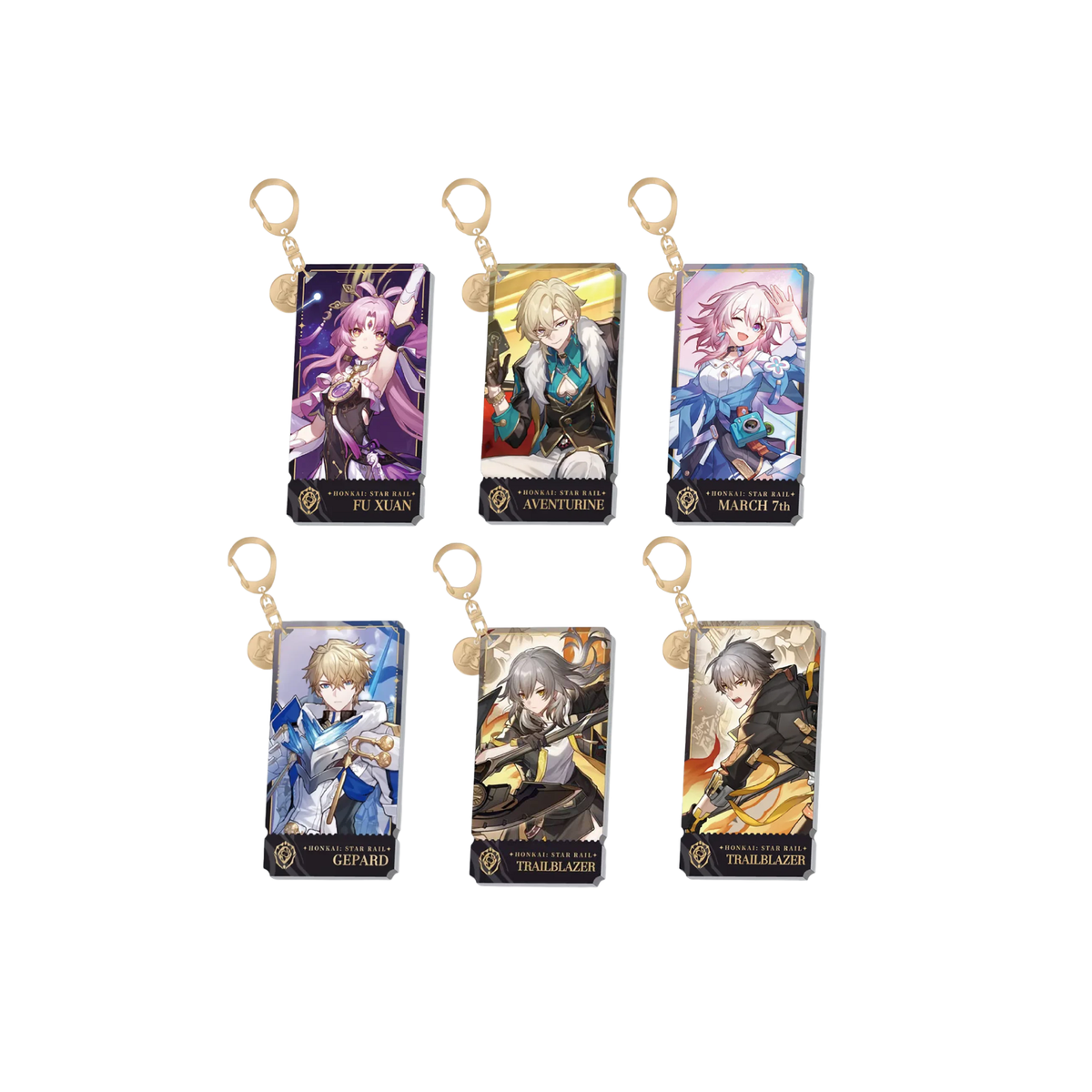 Honkai: Star Rail Character Keychain "The Preservation"-Fu Xuan-miHoYo-Ace Cards & Collectibles