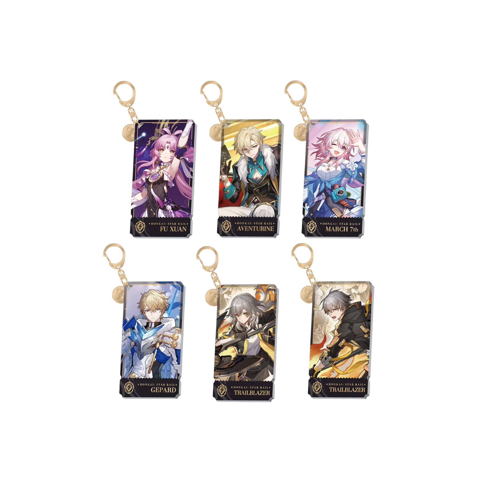 Honkai: Star Rail Character Keychain "The Preservation"-Fu Xuan-miHoYo-Ace Cards & Collectibles