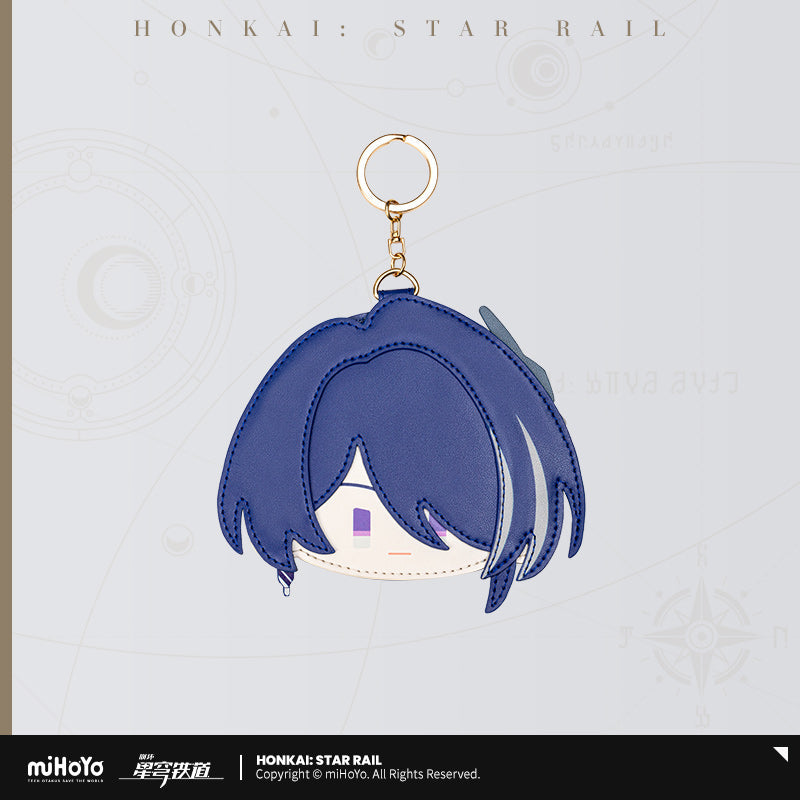 Honkai: Star Rail Chibi Character Leather Cardholder-Acheron-miHoYo-Ace Cards & Collectibles