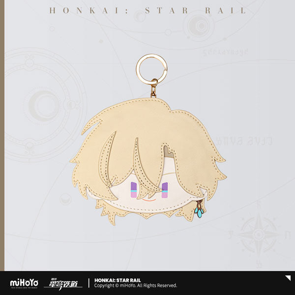 Honkai: Star Rail Chibi Character Leather Cardholder-Adventurine-miHoYo-Ace Cards & Collectibles