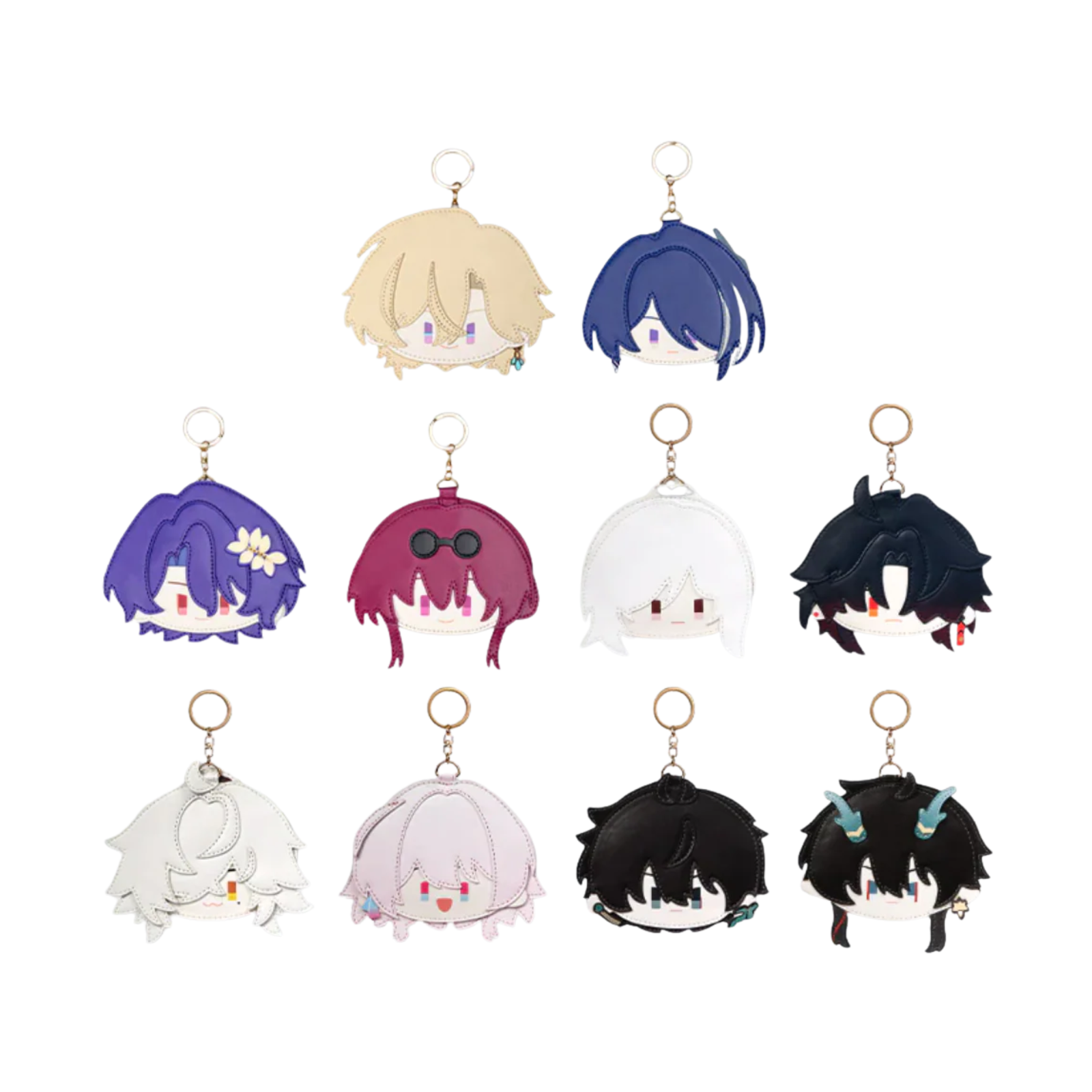 Honkai: Star Rail Chibi Character Leather Cardholder-Dan Heng-miHoYo-Ace Cards & Collectibles