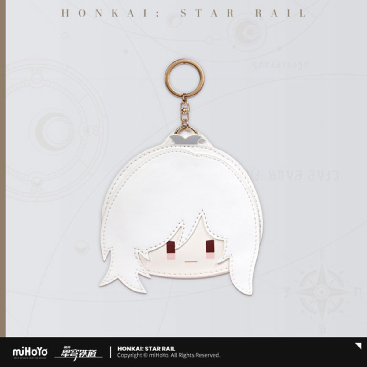 Honkai: Star Rail Chibi Character Leather Cardholder