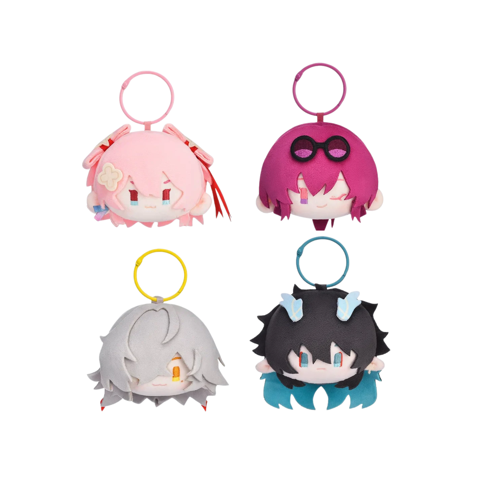 Honkai: Star Rail Chibi Series Plush Keychain-March 7th-miHoYo-Ace Cards & Collectibles