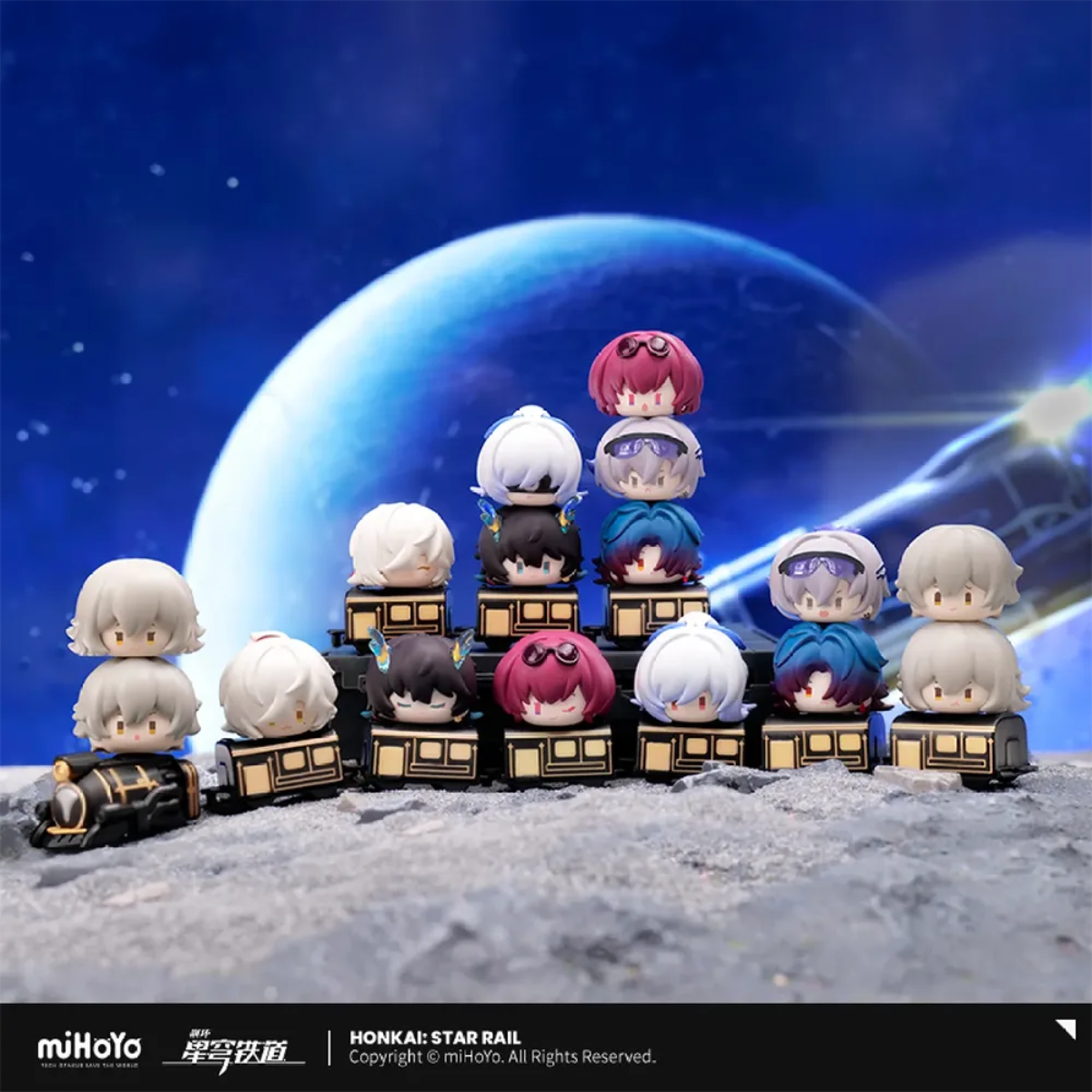 Honkai: Star Rail Chibi Stack Toy Series-Single (Random)-miHoYo-Ace Cards & Collectibles