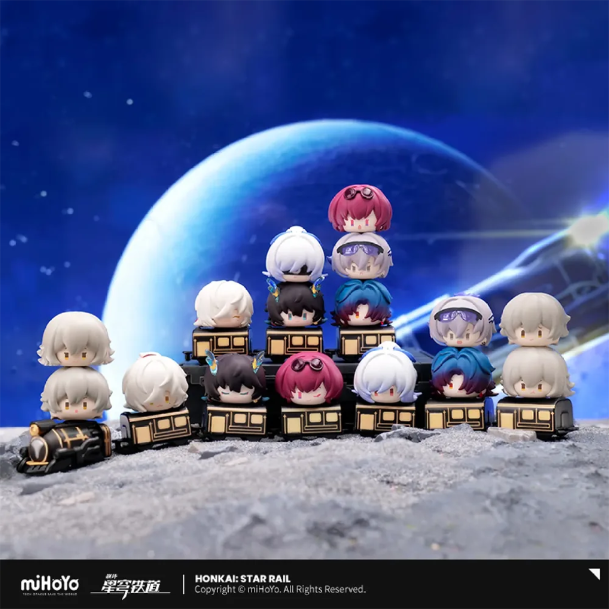 Honkai: Star Rail Chibi Stack Toy-Single (Random)-miHoYo-Ace Cards &amp; Collectibles