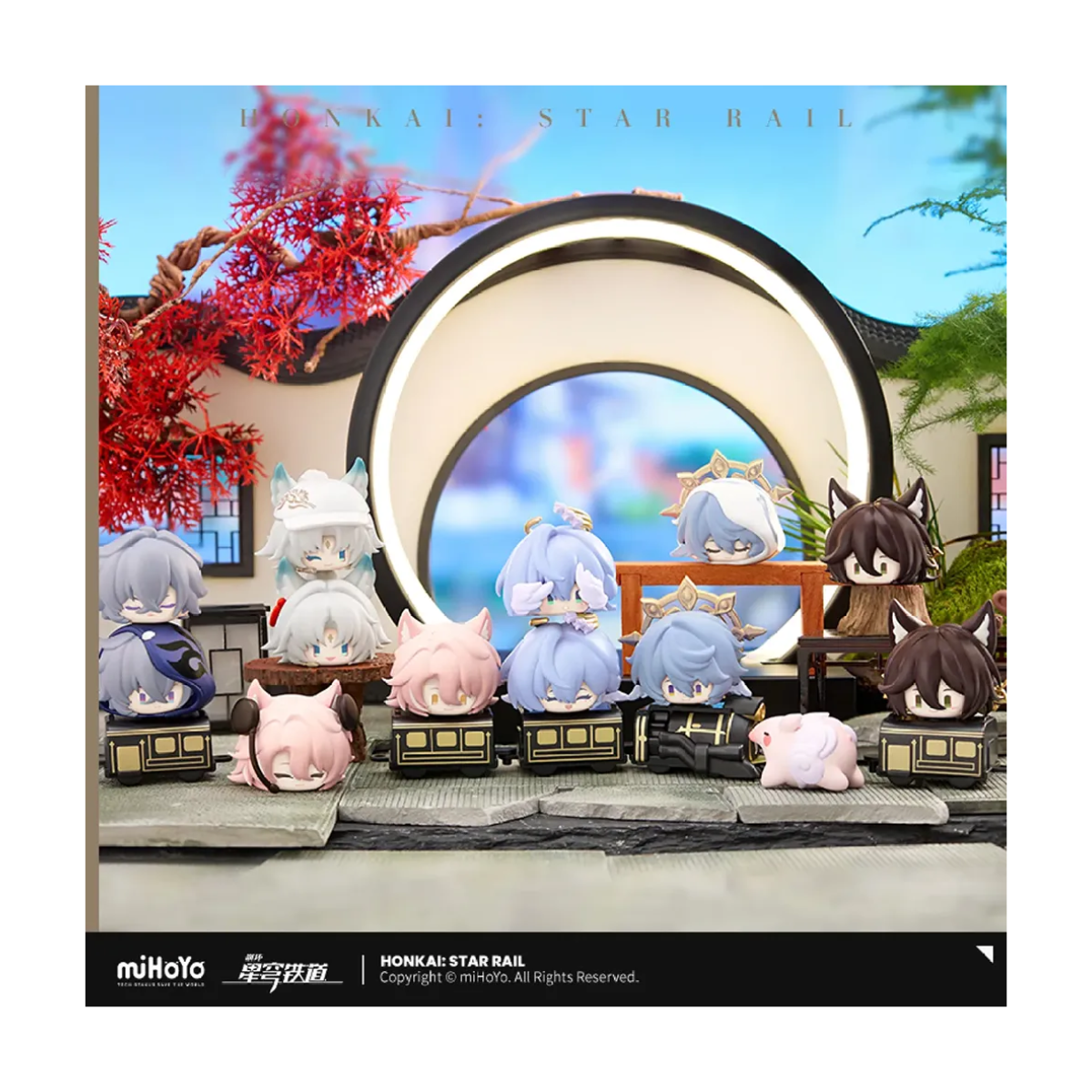 Honkai: Star Rail Chibi Stack Toy Vol.3-Single (Random)-miHoYo-Ace Cards & Collectibles