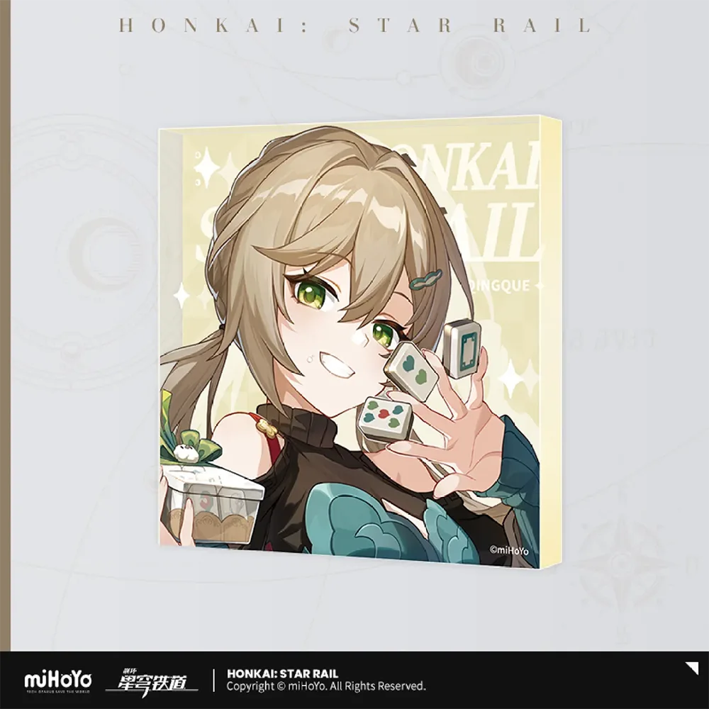 Honkai: Star Rail Cosmic Candy House Acrylic Block-Qingque-miHoYo-Ace Cards & Collectibles