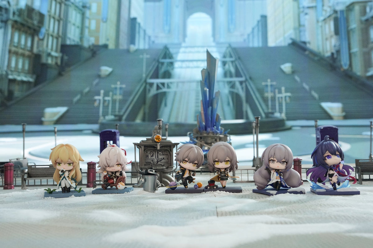 Honkai: Star Rail - Deformed Figure &quot;Time of Departure&quot;-Whole Set-miHoYo-Ace Cards &amp; Collectibles