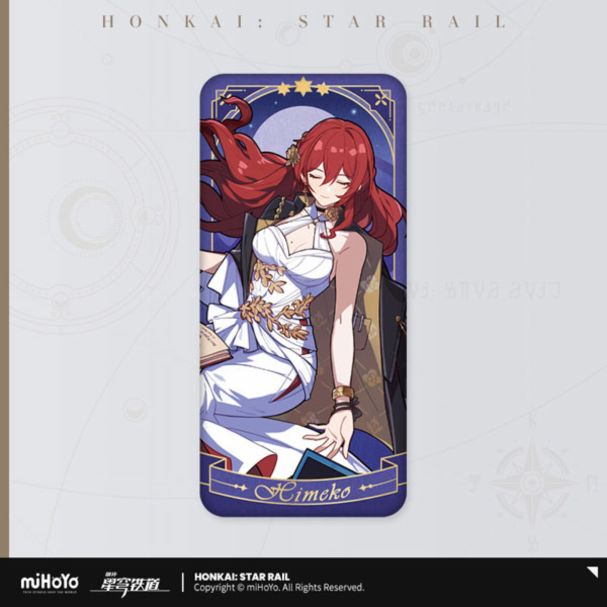 Honkai: Star Rail Fable of the Stars Badge-Himeko-miHoYo-Ace Cards &amp; Collectibles