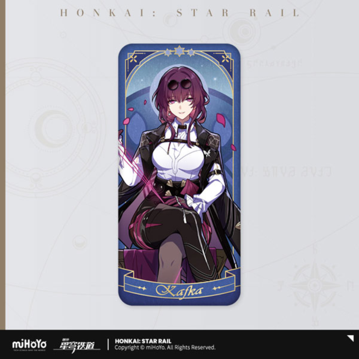 Honkai: Star Rail Fable of the Stars Badge-Kafka-miHoYo-Ace Cards &amp; Collectibles