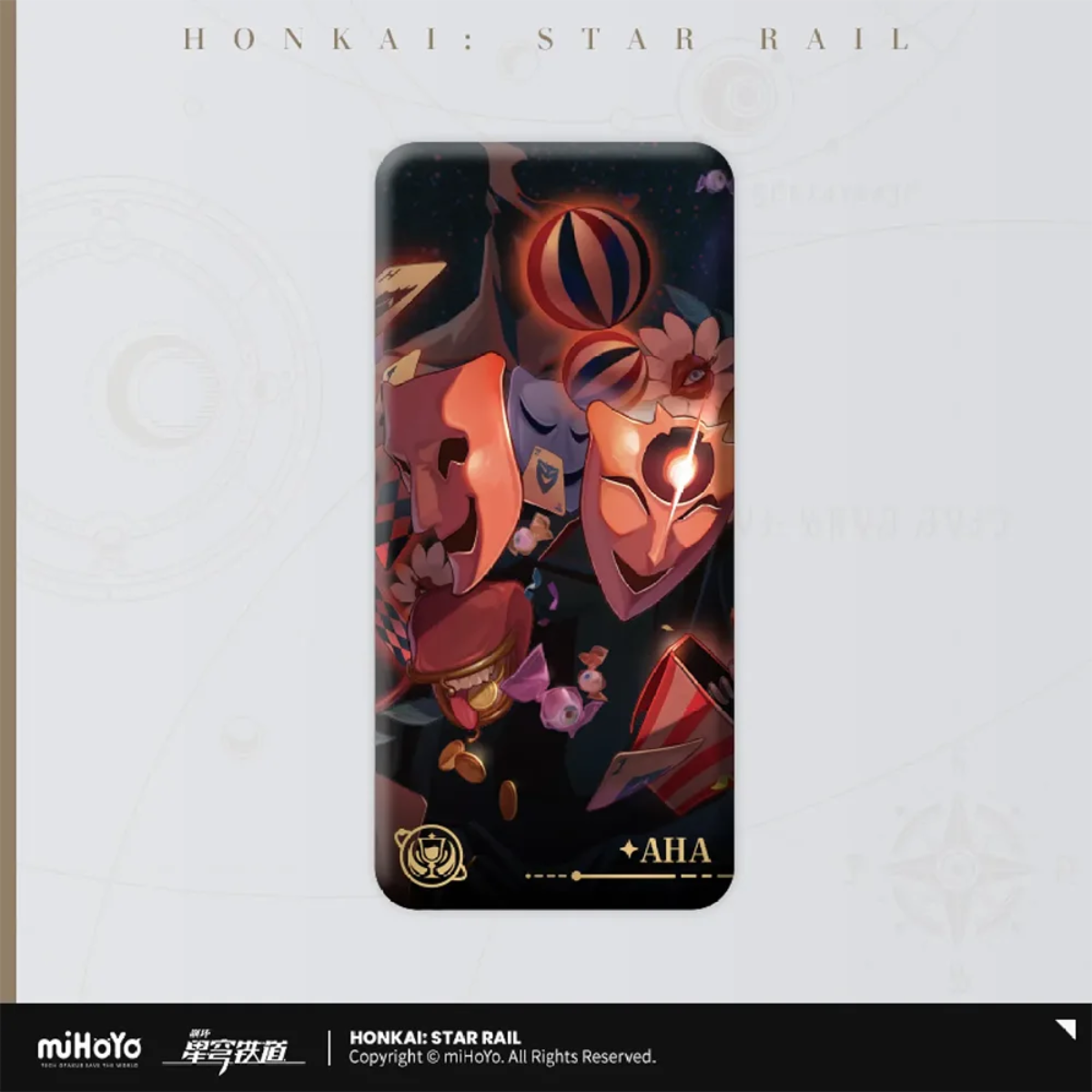 Honkai: Star Rail Fables About the Stars Aeon Badge-Aha-miHoYo-Ace Cards &amp; Collectibles