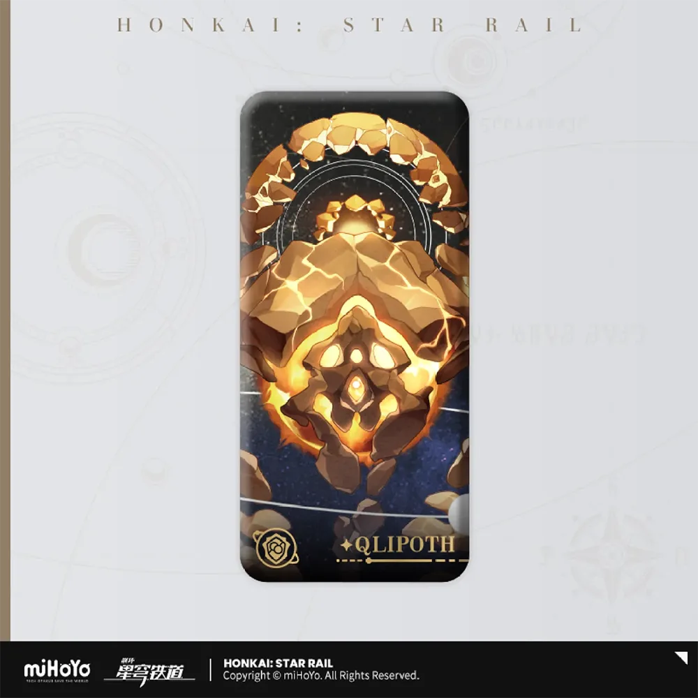 Honkai: Star Rail Fables About the Stars Aeon Badge-Qlipoth-miHoYo-Ace Cards &amp; Collectibles