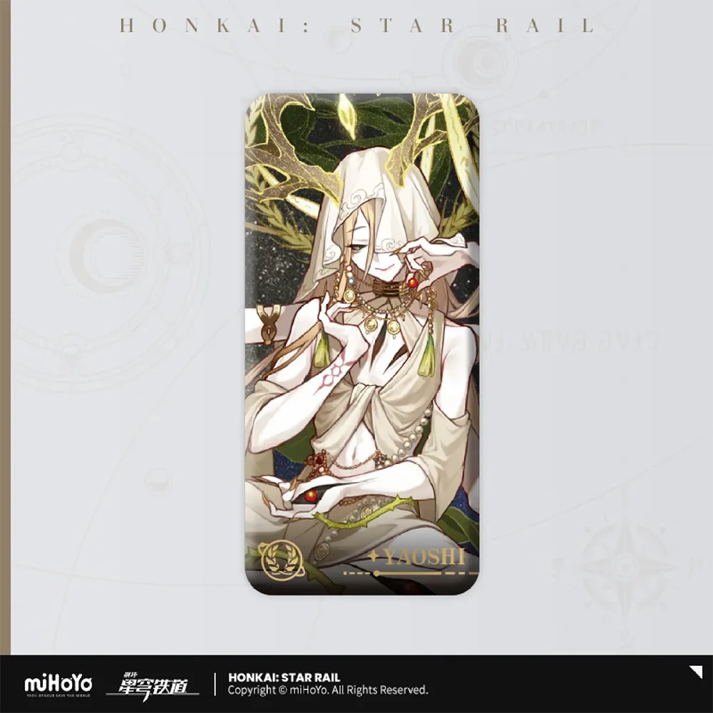 Honkai: Star Rail Fables About the Stars Aeon Badge-Yaoshi-miHoYo-Ace Cards &amp; Collectibles