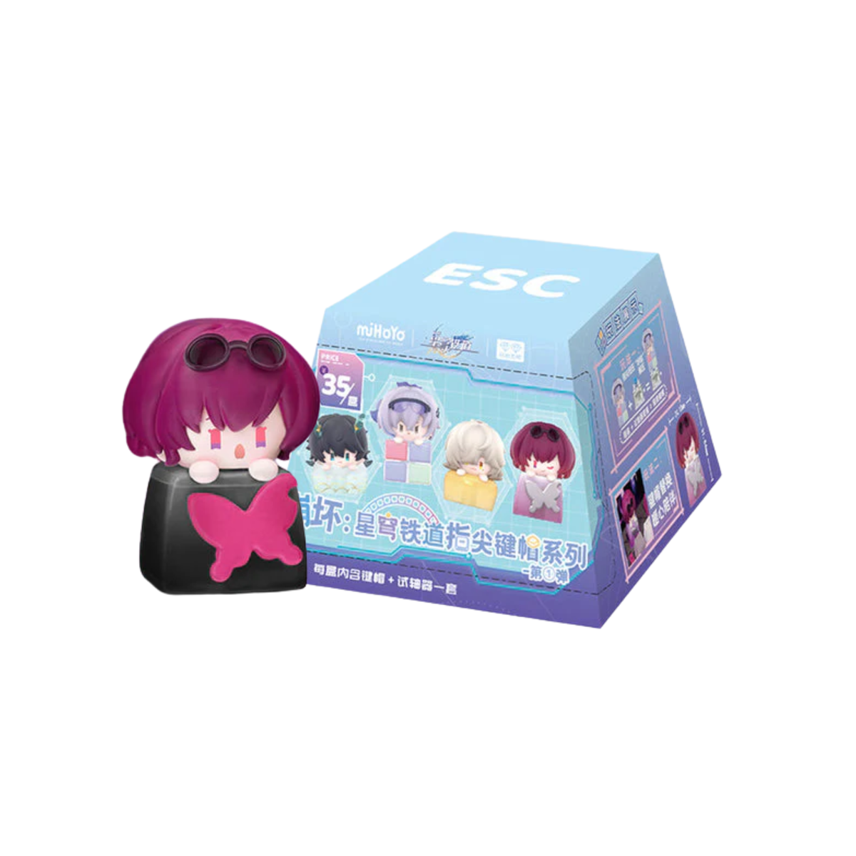 Honkai: Star Rail Fingertip Keycap Blind Box Vol.1-Single (Random)-miHoYo-Ace Cards & Collectibles