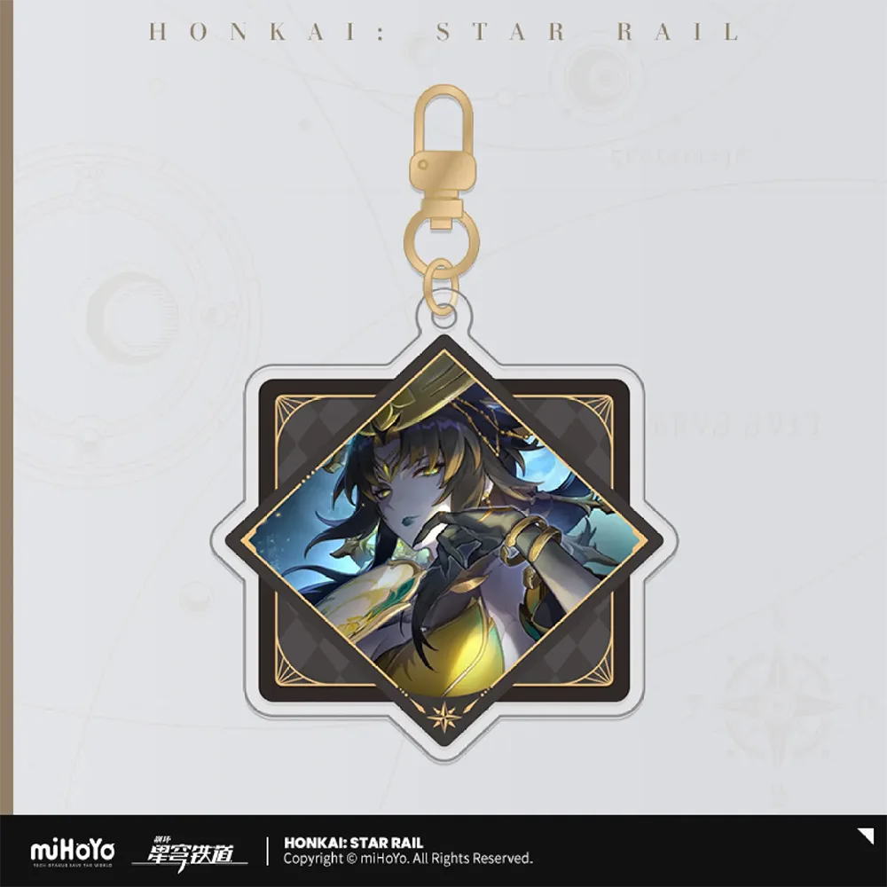 Honkai: Star Rail Interstellar Journey Acrylic Keychain-Jing Yuan-miHoYo-Ace Cards & Collectibles