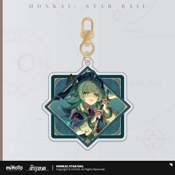 Honkai: Star Rail Interstellar Journey Acrylic Keychain-Jing Yuan-miHoYo-Ace Cards & Collectibles