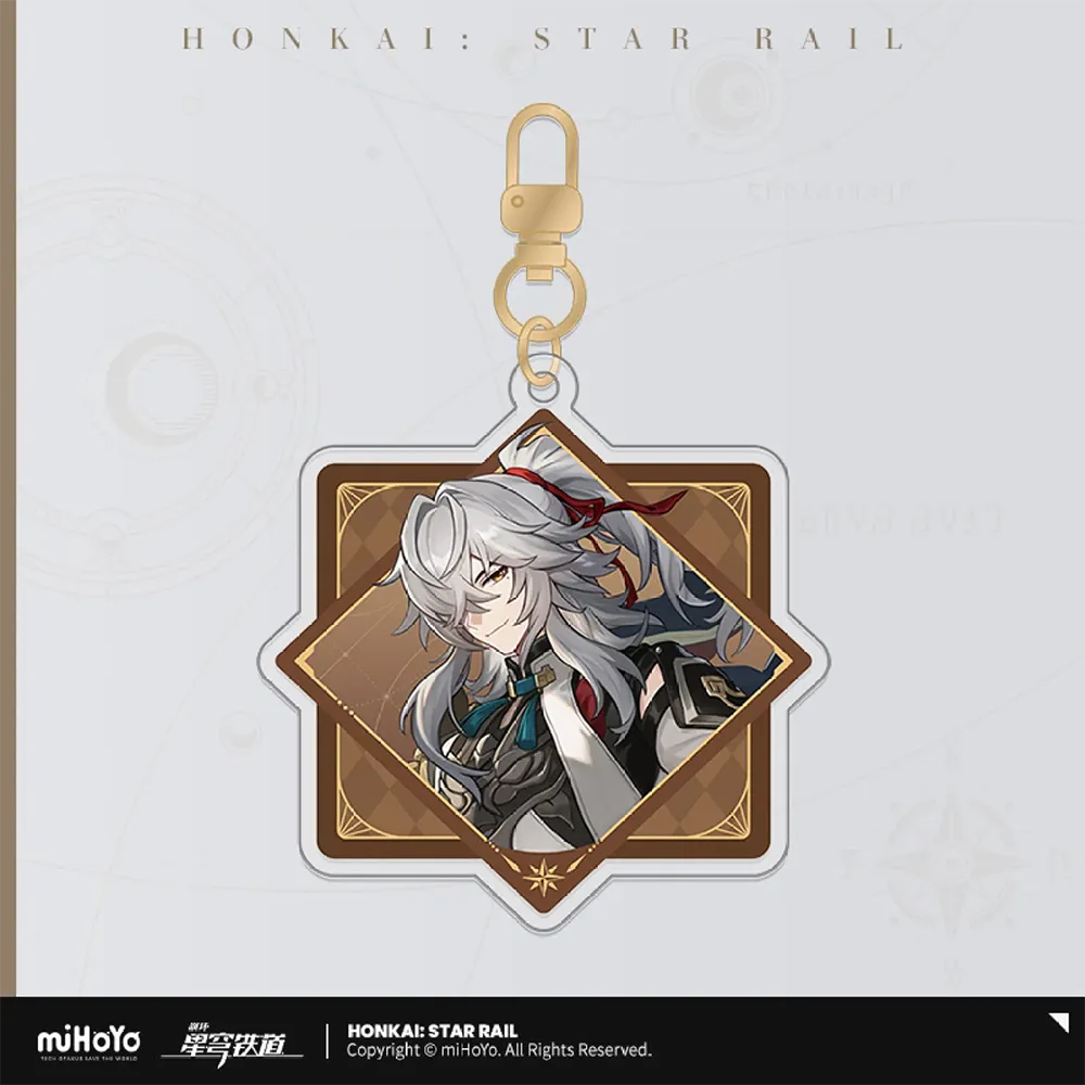 Honkai: Star Rail Interstellar Journey Acrylic Keychain-Jing Yuan-miHoYo-Ace Cards &amp; Collectibles