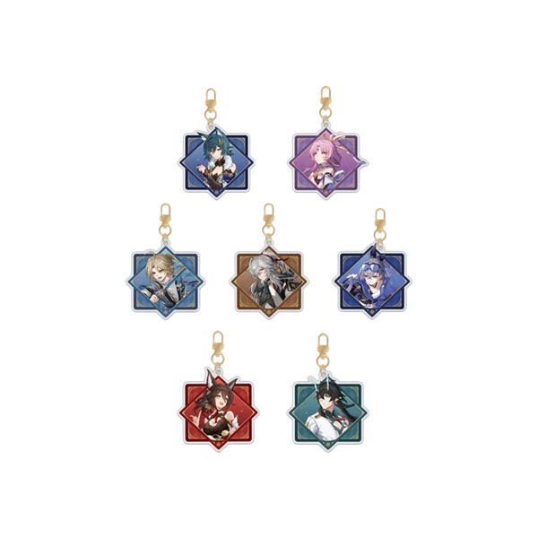 Honkai: Star Rail Interstellar Journey Acrylic Keychain - Ace Cards Sdn Bhd