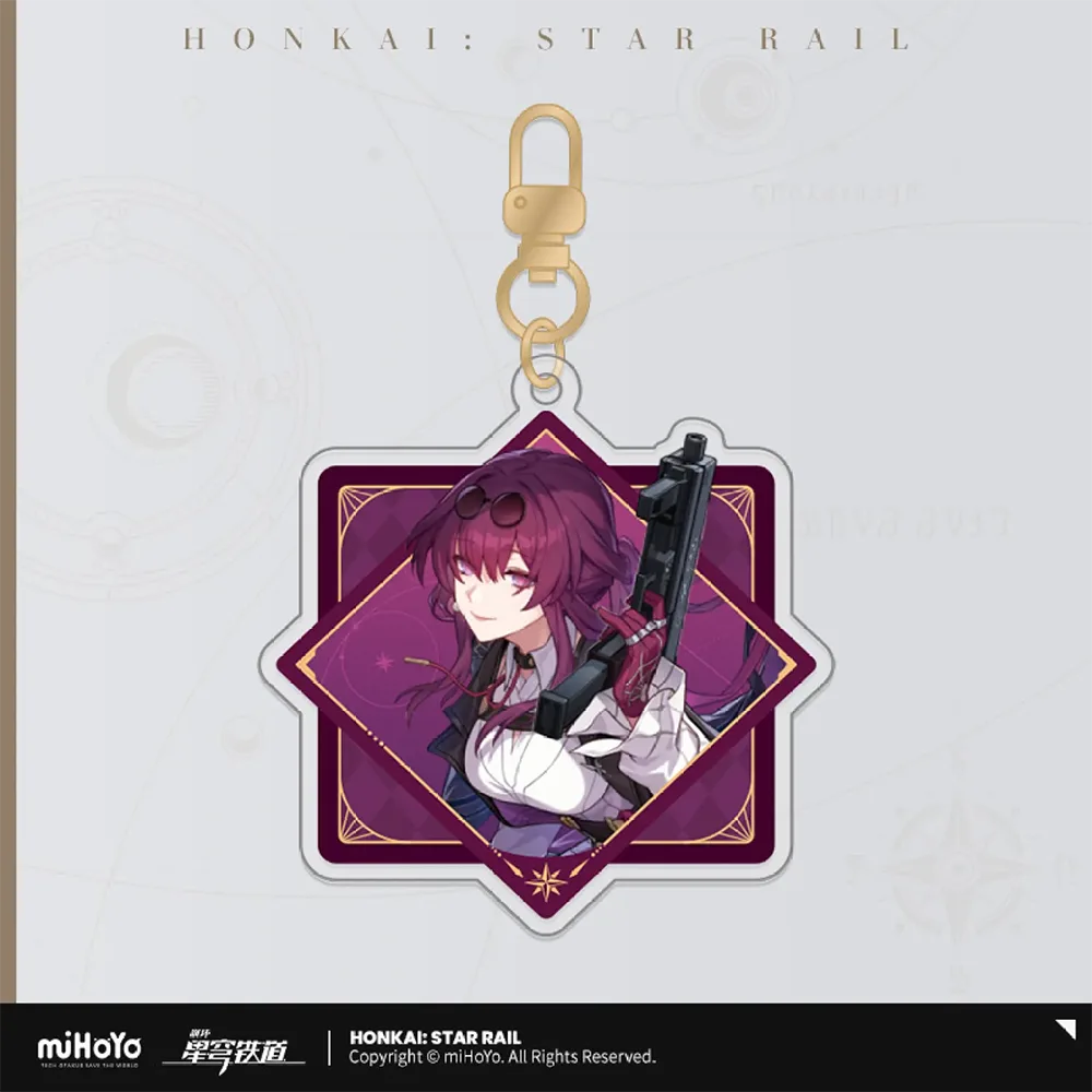 Honkai: Star Rail Interstellar Journey Acrylic Keychain-Kafka-miHoYo-Ace Cards &amp; Collectibles