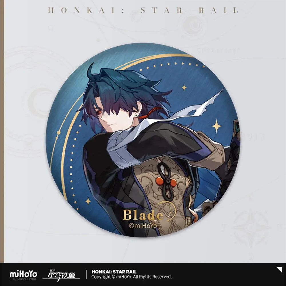 Honkai: Star Rail Interstellar Journey Badge-Blade-miHoYo-Ace Cards &amp; Collectibles