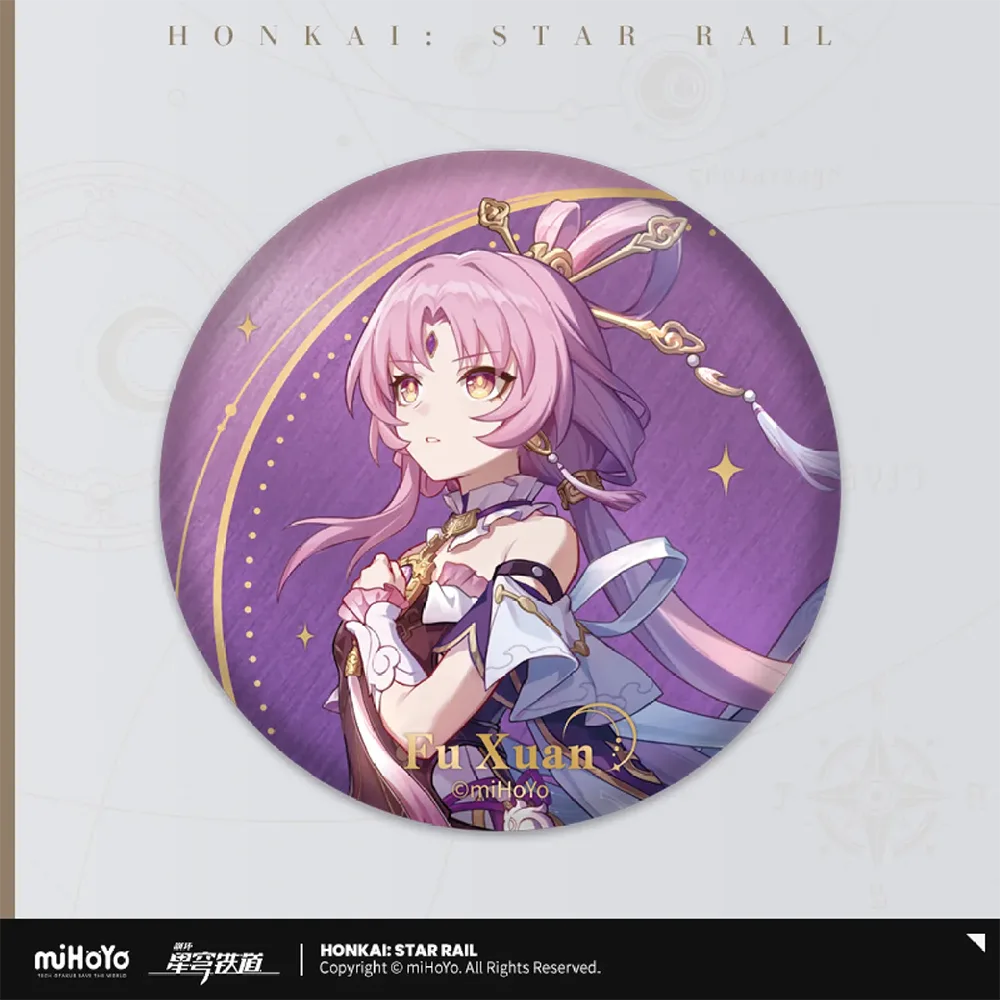 Honkai: Star Rail Interstellar Journey Badge-Jing Yuan-miHoYo-Ace Cards & Collectibles