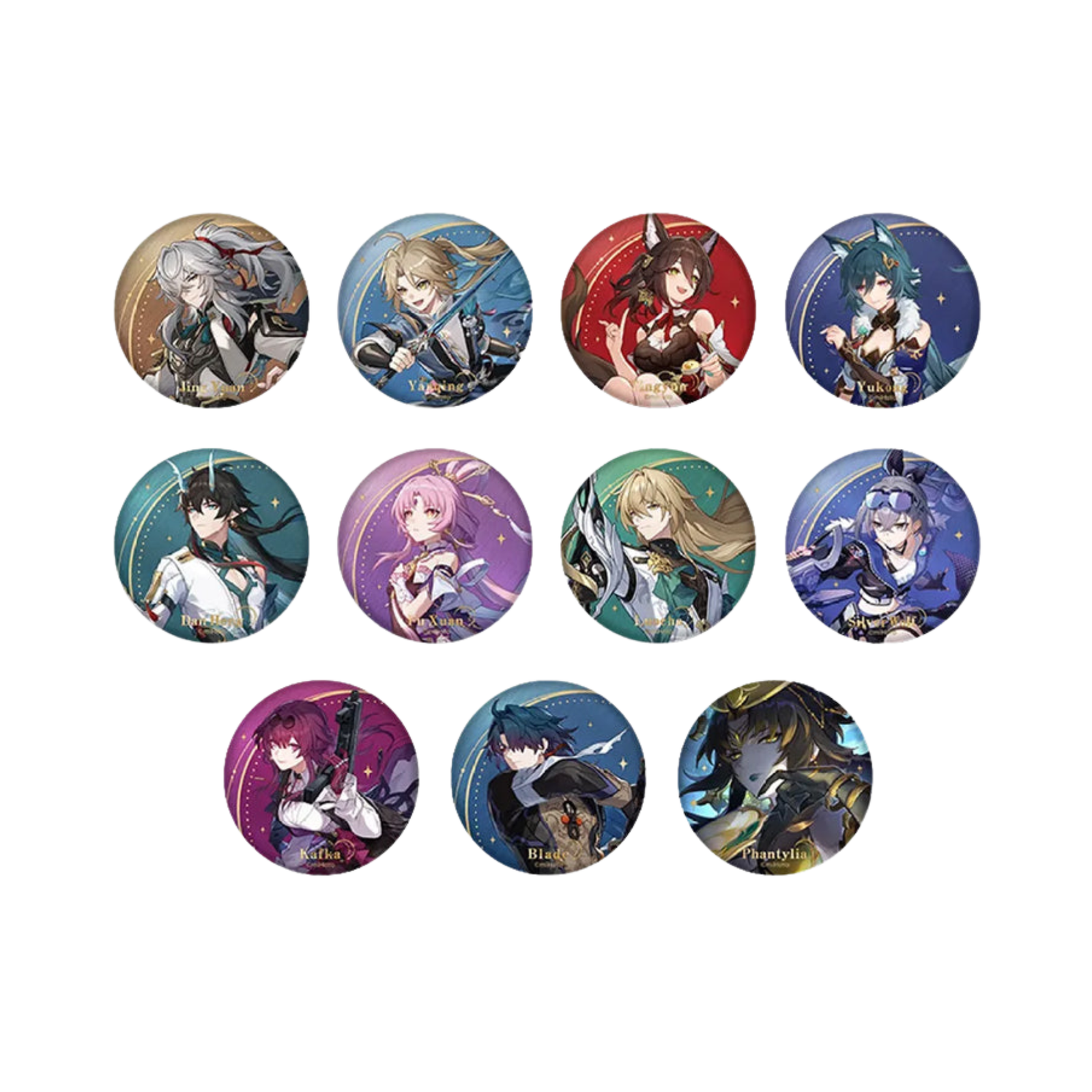 Honkai: Star Rail Interstellar Journey Badge-Jing Yuan-miHoYo-Ace Cards & Collectibles
