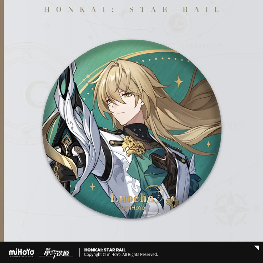 Honkai: Star Rail Interstellar Journey Badge-Luocha-miHoYo-Ace Cards &amp; Collectibles