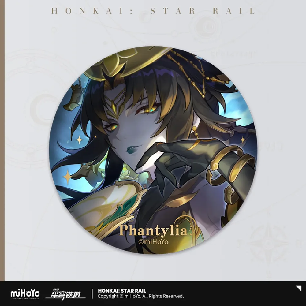 Honkai: Star Rail Interstellar Journey Badge-Phantylia-miHoYo-Ace Cards &amp; Collectibles