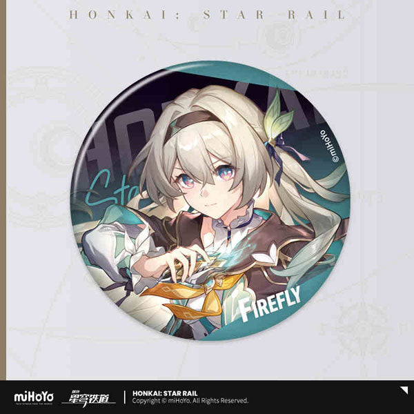 Honkai: Star Rail Interstellar Journey Badge Vol. 2-Aventurine-miHoYo-Ace Cards & Collectibles