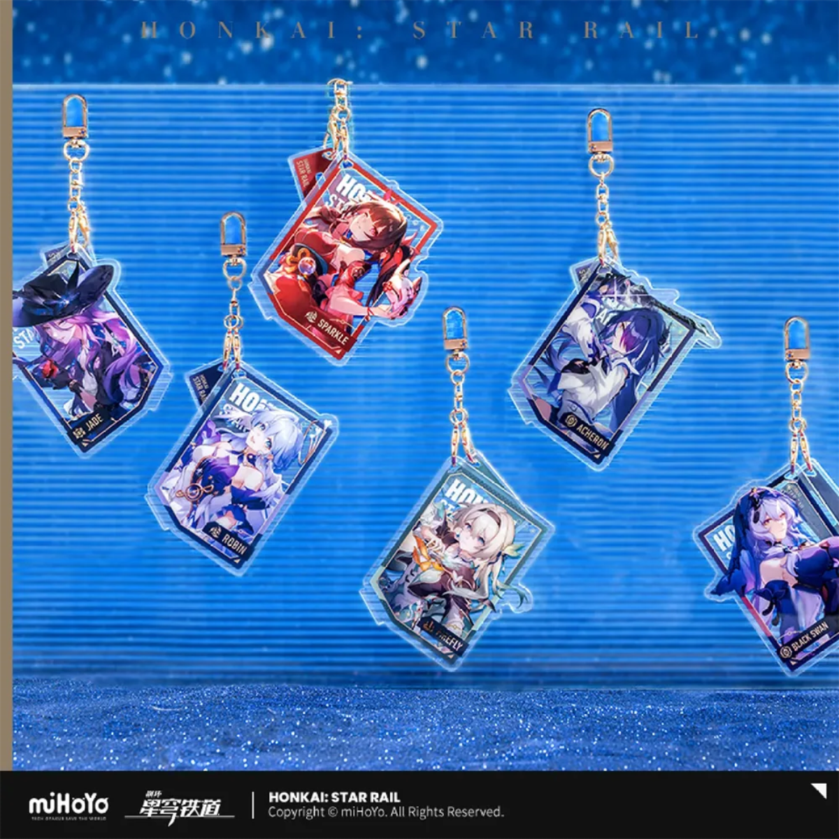 Honkai: Star Rail Interstellar Journey Hangable Acrylic Block-Aventurine-miHoYo-Ace Cards & Collectibles