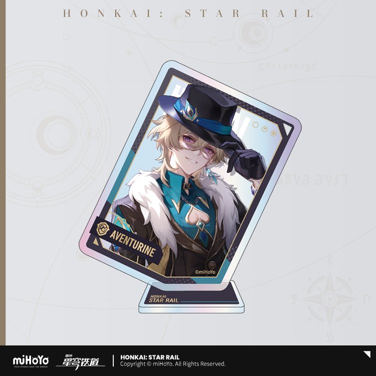 Honkai: Star Rail Interstellar Journey Hangable Acrylic Block-Aventurine-miHoYo-Ace Cards & Collectibles