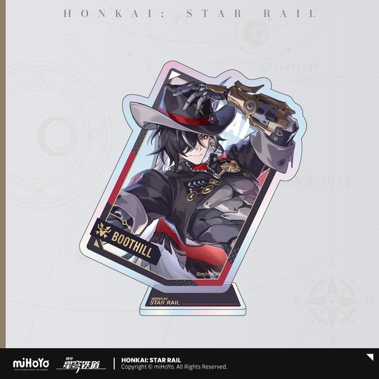 Honkai: Star Rail Interstellar Journey Hangable Acrylic Block-Boothill-miHoYo-Ace Cards & Collectibles